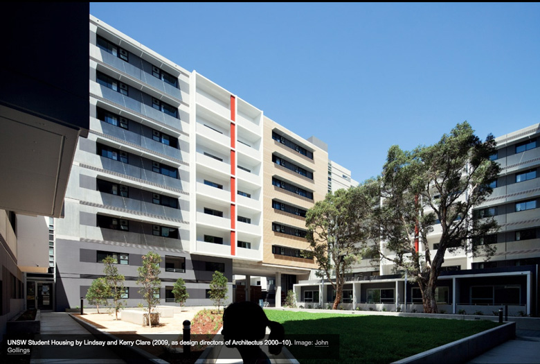 UNSW student housing architecture