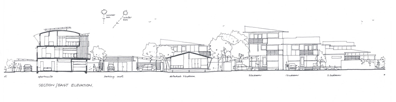 Cotton Tree House plans, Australian architecture